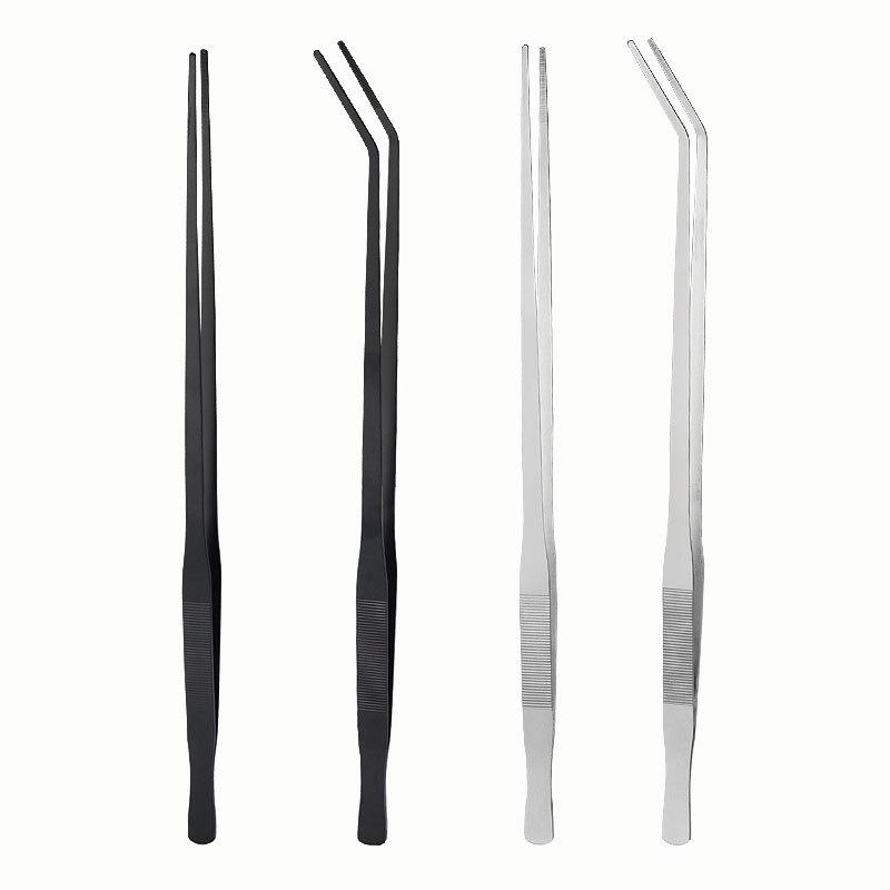 Reptile & Aquatic Plant Fine Tweezers Set: Multi-Specification Pet Feeding & Landscaping Tools