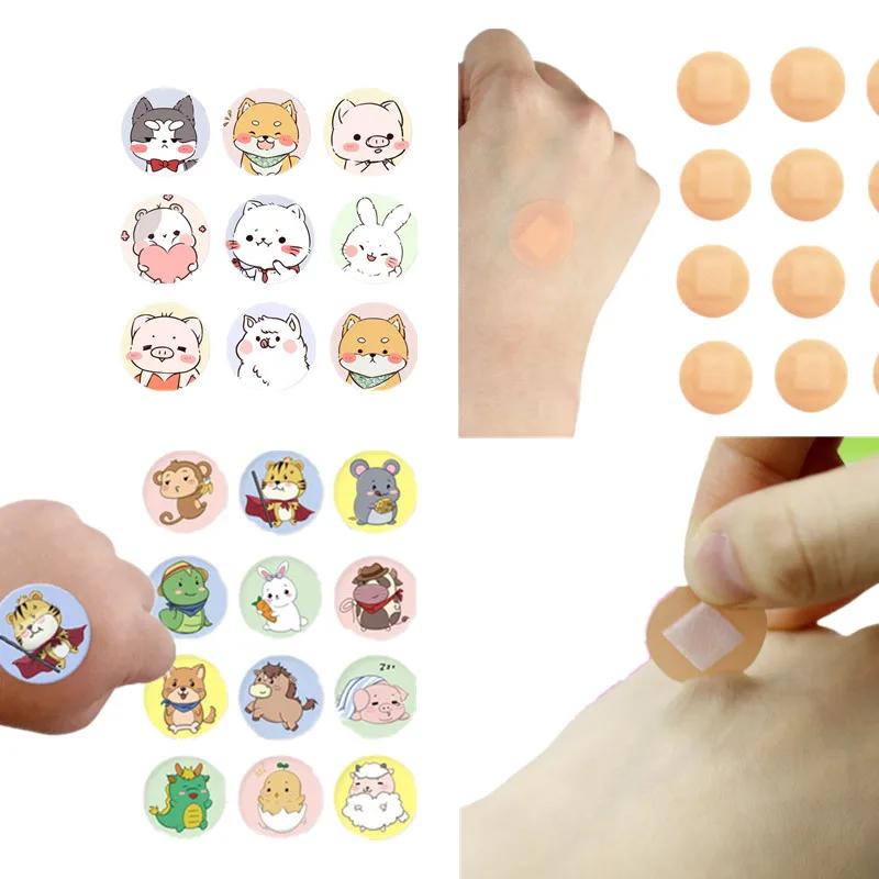 120 Stück/Los Cartoon Tiermuster Pflaster Hämostase Klebepflaster Erstnotfallset Wundpflaster für Kinder