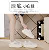 Platform casual shoes women's flat-soled lace-up comfortable breathable mesh shoes summer single shoes