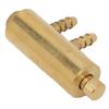 3mm Dental Water Valve Corrosion Resistance Copper Normally Open Dental Water Valve for Dental Chair