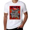 AFRICA : Vintage Airline Travel Advertising Print T-Shirt Cotton T Shirts Man 100% T Shirt for Man T-Shirt