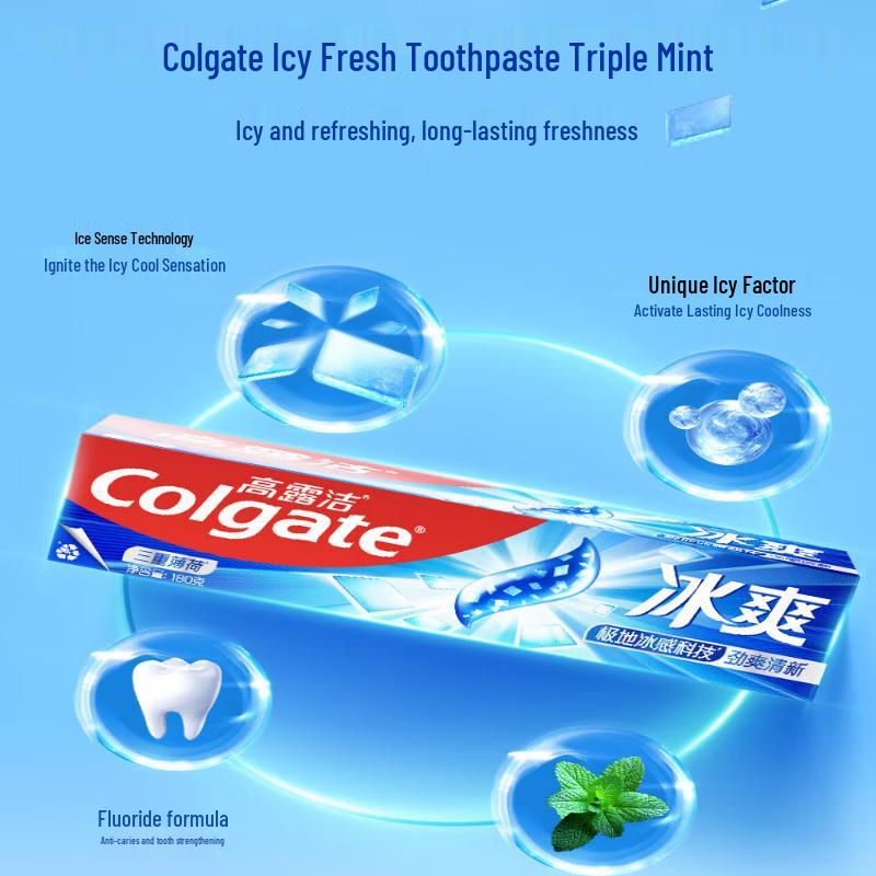 Colgate Triple Mint Toothpaste 180g