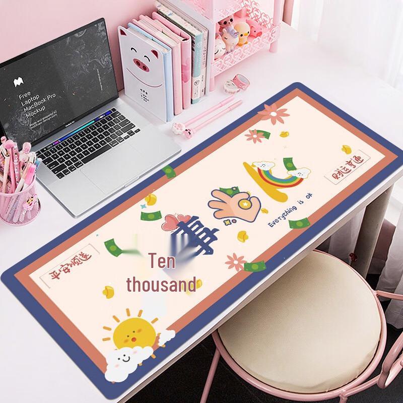 Fumede Extra Large Desk Mouse Pad Set
