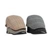 Britské retro barety pro muže Newsboy kšiltovky jaro podzim pléd baret Gatsby Painters Klobouky Driver Ivy Hat Gorro Hombre Boina