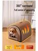Cozy Cat & Dog Tent Bed - Washable, Detachable, All-Season Enclosed Shelter with Security.