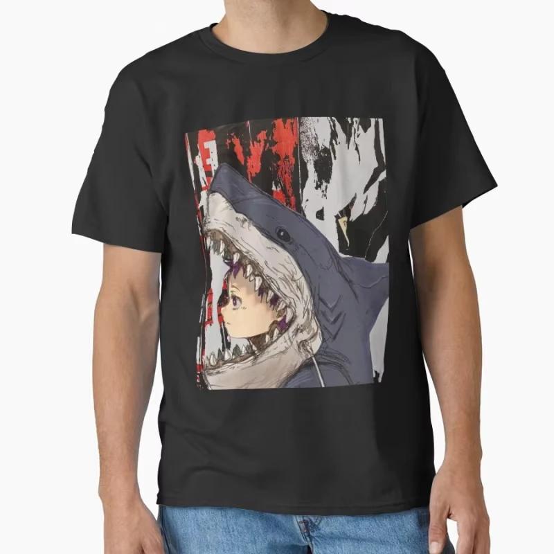 Дорохедоро Эбису в Костюме 80-е Винтажный Подарок 90-е Манга Кайман Готический Комиксы Кайман Аниме Футболка Топы Мужская Одежда S