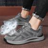 Mesh Shoes Outdoor Casual Sports Shoes Breathable Thin Hollow Mountaineering Shoes Non-slip Soft Sole Lightweight Driving Shoes