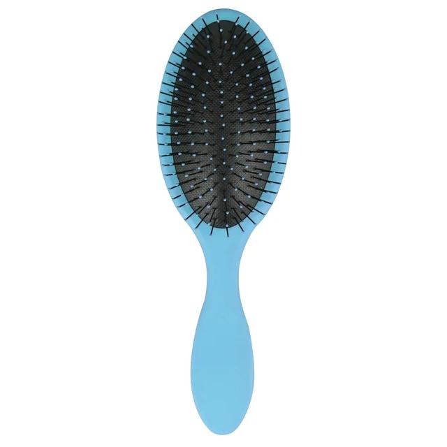Detangling Air Cushion Hair Brush Oval Scalp Massage Anti-Tangle Wet Dry Use Matte Handle Hairbrush for Home Salon Curly Straight Hair Styling