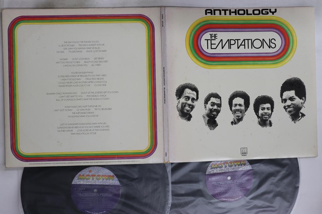 LP Record TEMPTATIONS - Anthology M782A3 MOTOWN 1973 US Soul/Funk Used