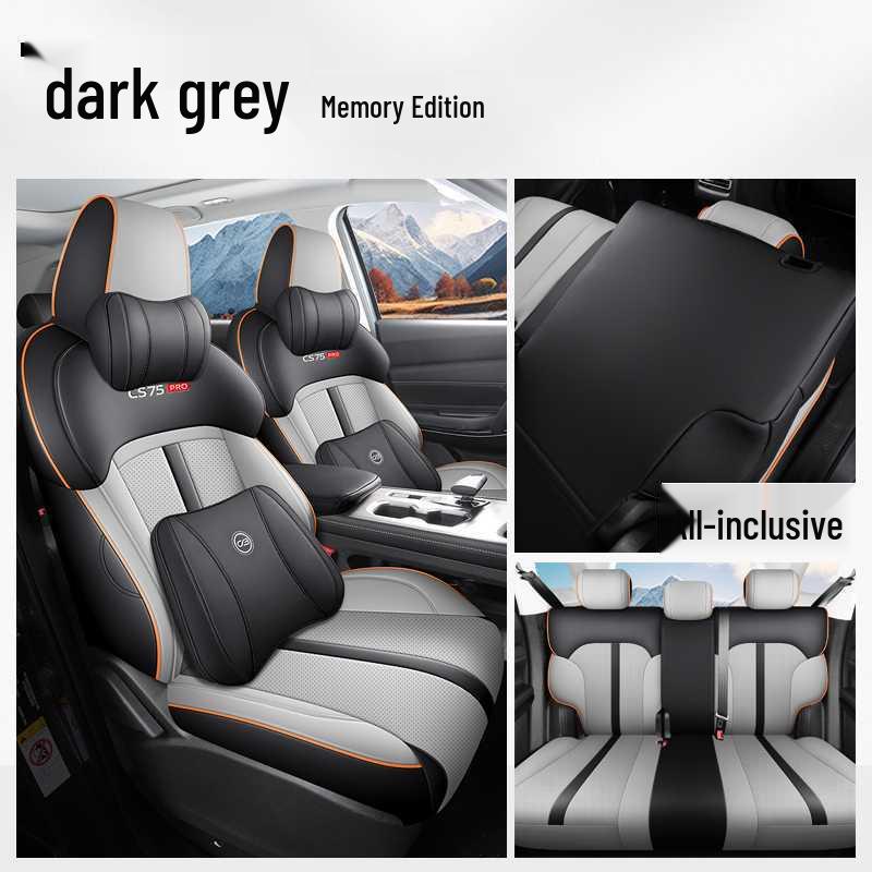Changan CS75 PRO 2625 Car Seat Cushion - Universal Perforated Leather, Full Coverage for All Seasons