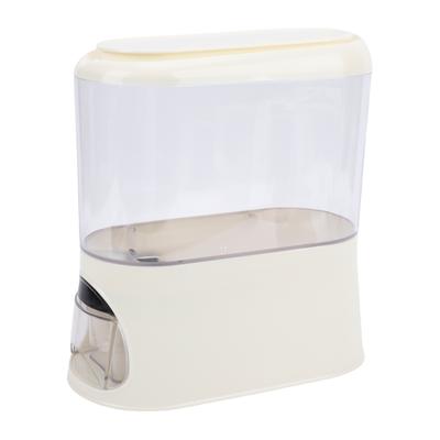 Bardaklı Pirinç Dispanseri PP Mühürlü Şeffaf Kuru Gıda Saklama Tahıl Konteyneri Kiler Ev Mutfak Düzenleme İçin Kutusu