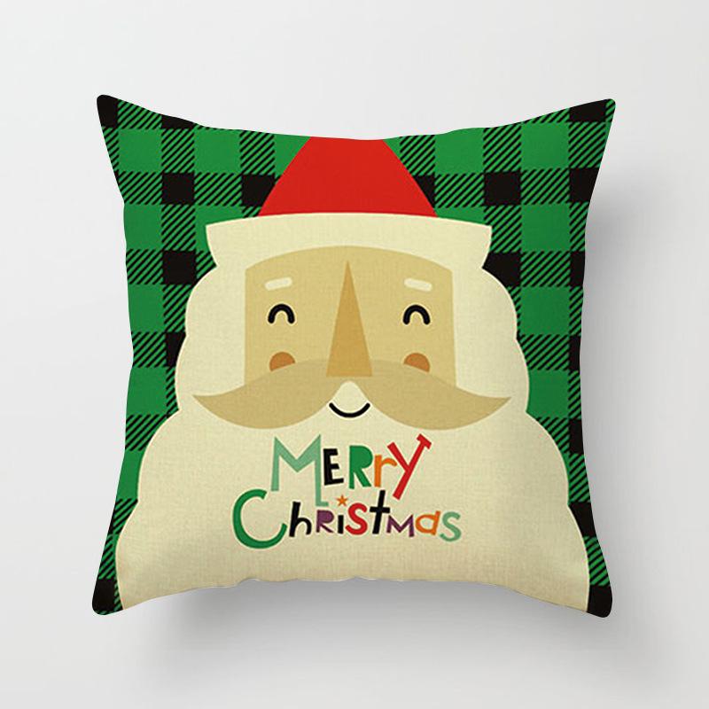 New Style, Personalized and Creative Christmas Tree Polyester Pillow Case, European and American Fashionable and Simple Home Sofa Bay Window