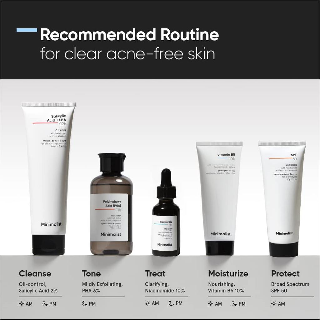 Minimalist Barrier Repair Moisturizer With 10% Vitamin B5 For Oily & Acne-Prone Skin – Oil-Free Lightweight Gel, Fragrance-Free 100g