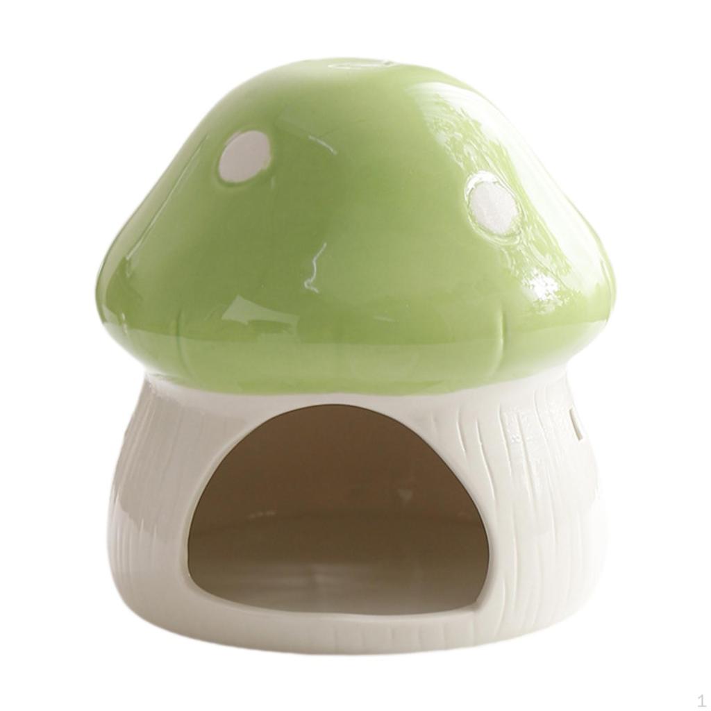 Keramik Hamsterhaus Höhle Cartoon Indoor Meerschweinchen Versteck Versteck Bett für Frettchen Zwerg