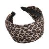 Retro Senior Leopard Print Wide-brimmed Headbands for Women Fashion Temperament Hair Hoop Female Party Hair Band Accessories New