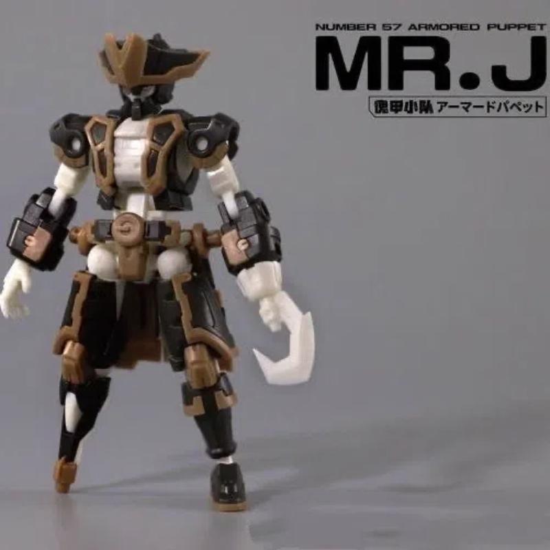 Number 57 1/24 Armored Puppet Pirate Legion Assembled Model Kit Articulated Mecha Action Figures Toy Desktop Ornament Boy Gift