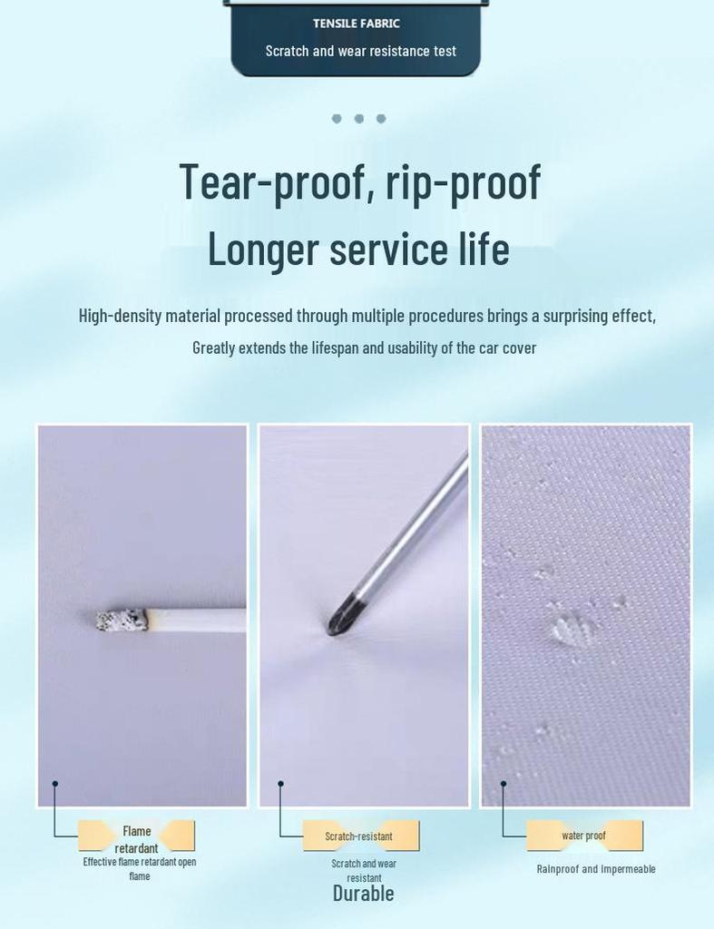 Citroen Tianyi C5 Aircross SUV Rainproof Thickened Oxford Car Cover