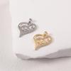 Double Heart LOVE Diamond Pendant Charm for DIY Bracelet/Necklace - Sweet Couple Jewelry