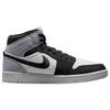Air Jordan 1 Mid SE Light Steel Grey Canvas Sneakers da donna Sail Black DV0427-100