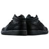 (GS) Air Jordan 1 Mid 'All Black' Kids' 554725-064