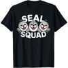 Kids Seal Shirts for Seal Lovers Seal Squad Tshirt _ Black Unisex-Kids Seal T-Shirt