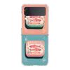 Sardines Phone Case For Samsung Galaxy Z Flip 7 6 5 4 3 For Samsung Flip7 Flip6 Flip5 Shockproof Dustproof Hard Folding Cover