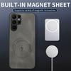 For Samsung Galaxy S26 Ultra S26 S25 S24 S23 S22 Plus Ultra FE Case Magnetic PU Leather Protection Shockproof Phone Cover