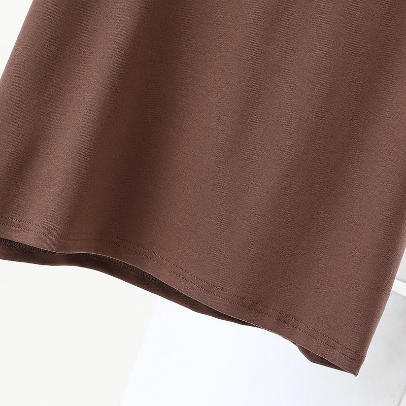 Women's Summer 2025 Slimming Solid V-Neck Short Sleeve T-Shirt - Casual, Versatile and Stylish