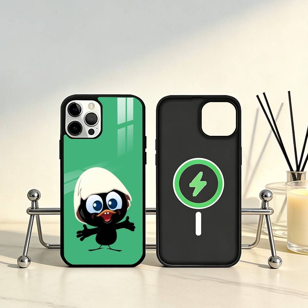 Cute C-Calimero Phone Case For iPhone17,16,15,14,13,12,11 Plus,Pro Max Magnetic For Magsafe Wireless Charging