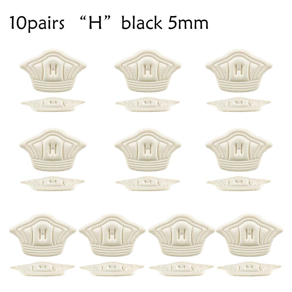 10pairs Invisible High-Heeled Shoe Plug,Silicone Abrasion Resistant Forefoot Pad,Anti Slip Anti Compression Toe Filling Artifact