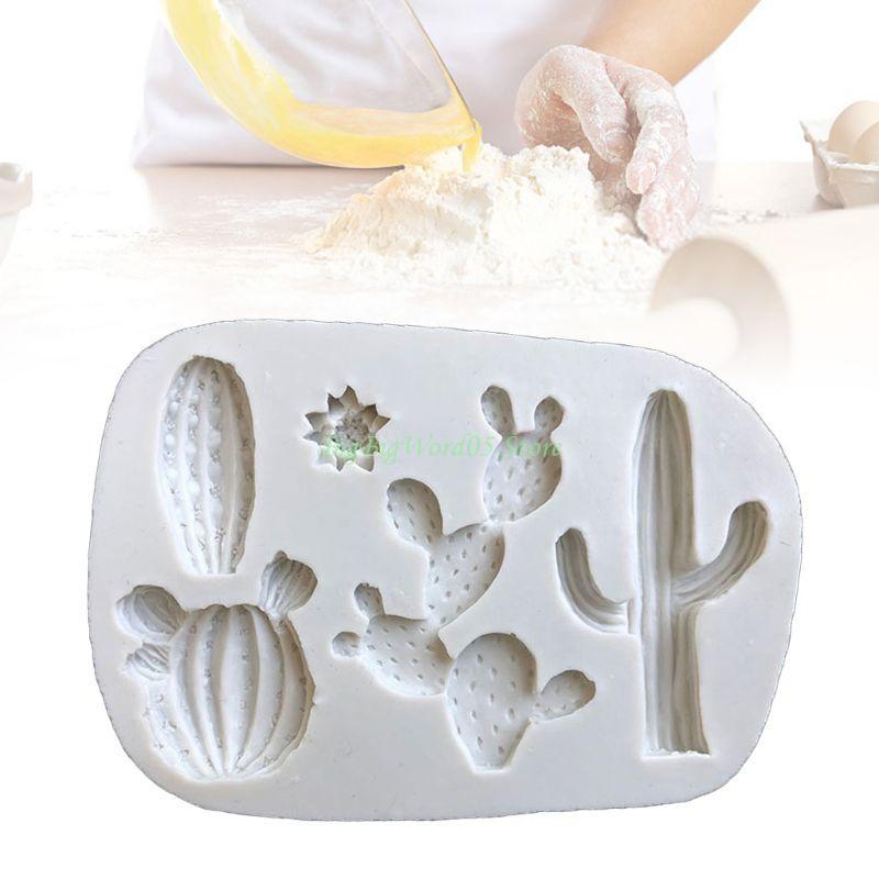 24TE Crystal Epoxy Resin Mold Plant Potted Cactus Casting Silicone Mould Handmade DIY Crafts Decorations Making Tools