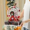 1pc Dreamy Rotating Glowing Ferris Wheel Music Box,Romantic Surprise for Christmas Tree,Creative Home Decor,Christmas Gift,Christmas Decorations Music