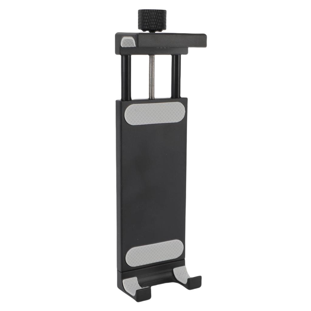 Tablet Stand 120 To 250mm Range Quick Adjustment 1 4in Screw Hole Tablet Clip Mount for Live Streaming Video Conference