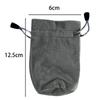 Premium Quality Dice Storage Bag - Durable and Stylish Drawstring Srorage Bag for Board Games, RPG Games, DND, Magic Gathering - 6*12.5cm