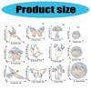 Window Clings Antis-Collision Window Decal To Save Birds from Window Collision Easy Remove No Residues and Reusables