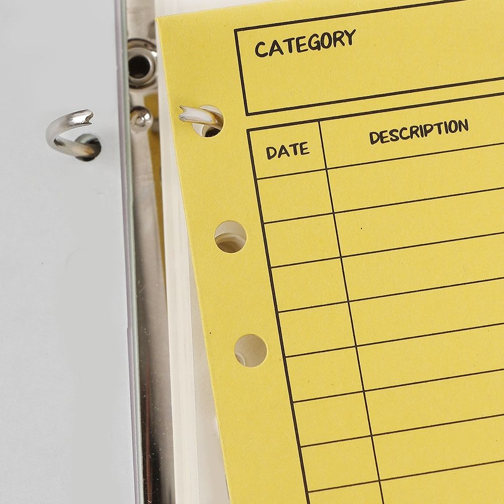 Kawaii Budget Envelopes Money Saving A6 Binder Budget Planner Office Supplies