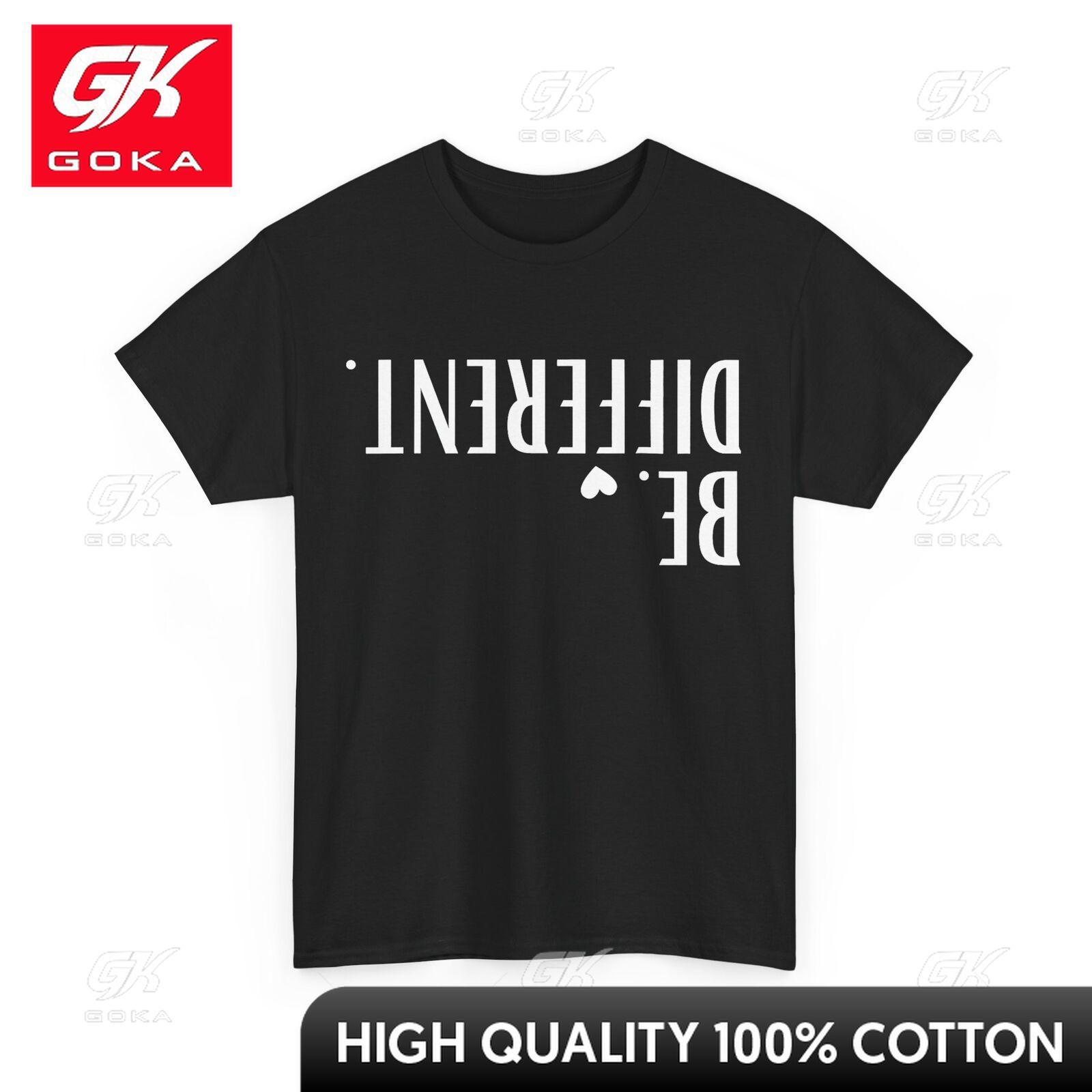 Be Different Autism Tshirt Casual Outfit Shirt Charming Patterned 100 Percent Cotton O Neck Lightweight S