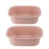 Large Rectangular Plastic Washbasin for Laundry, Vegetables, and Baby Care