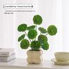 Nordic Bionic Green Faux Bonsai Plants - Indoor Tabletop Decor for Office & Living Room