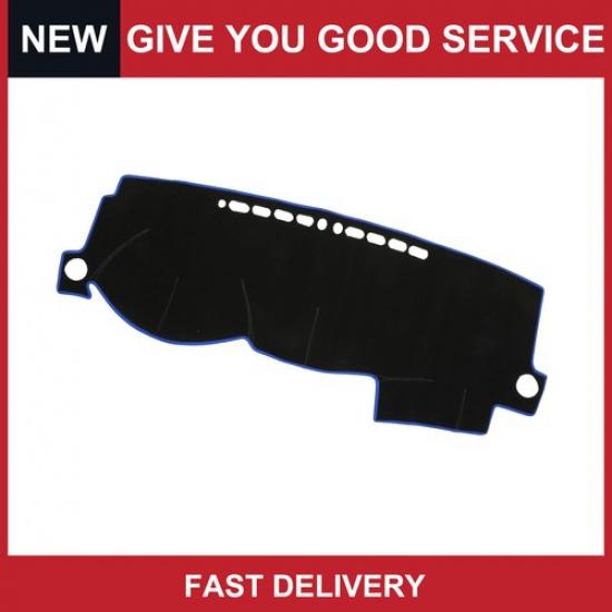 Pack of 1 for Toyota Corolla 2004-2008 Black Blue Center Console Pad Dash Cover