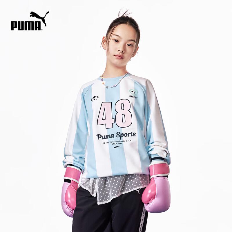 Puma Girls' Fashion Long-Sleeve Sweatshirt