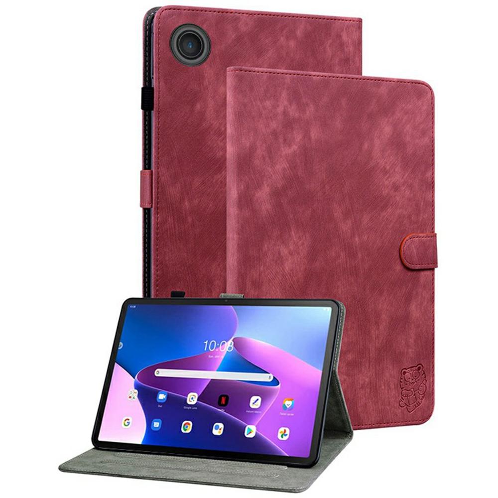 Pro Lenovo Tab TB311FU Pouzdro Vzor tygra PU Kůže Odolné proti poškrábání Obal na tablet