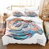 Animal Digital Printing Three-Piece Home Textile Bed Sheet Kit 3D Three-Dimensional 90G Grinding Four-Piece Set