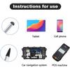 Universal Capacitive/Resistive Stylus Pen for IPhone IPad Samsung Smart Phone Tablet Touchscreen Stylus Pens Rubber Pen