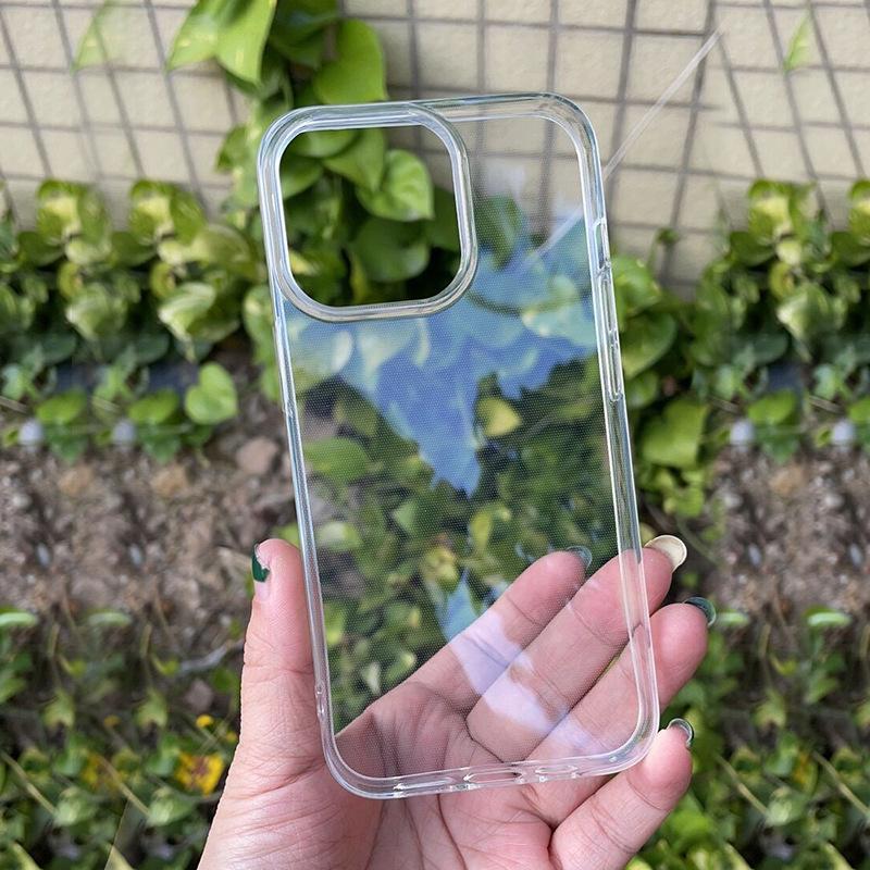 

Ультратонкий прозрачный чехол из ТПУ, не желтеющий, для Apple 15 Pro iPhone X / XS прозрачный