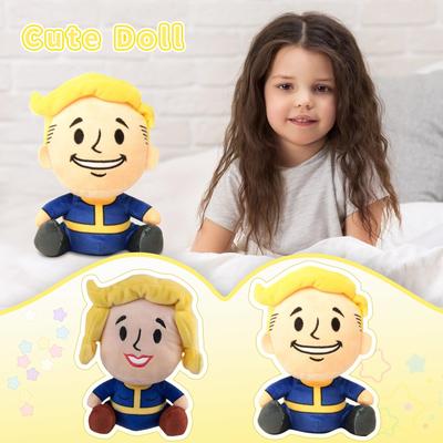 Niedliche Plüschpuppe, Spielzeug, Geschenk, Cartoon-Stil, Stoffpuppe für Kinder