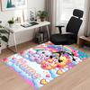 Custom Name Bear Printed Carpet Rug For Office Chair Living Room Bedroom Kitchen Room Decor Gifts