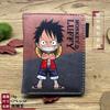 Anime One Piece Wallet Luffy Zoro Tony Tony Chopper PU Print Coin Purse Cartoon Kawaii  ID Card Holder Short Wallet Kid Gifts