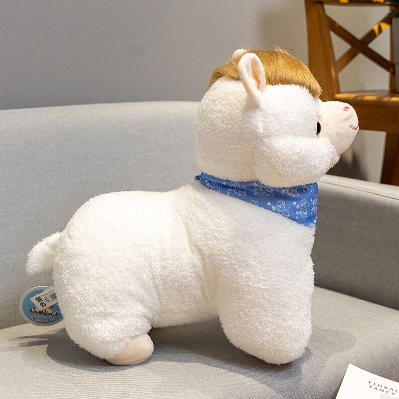 Kawaii Alpacasso Peluche Toys Interesting Variety Alpaca Dolls Stuffed Soft Animal Toy for Children Kids Birthday Xmas Gifts