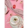 Sakura Flower Luxury Ceramic 18 Piece Dinner Set, Dinner Set For 6 Persons